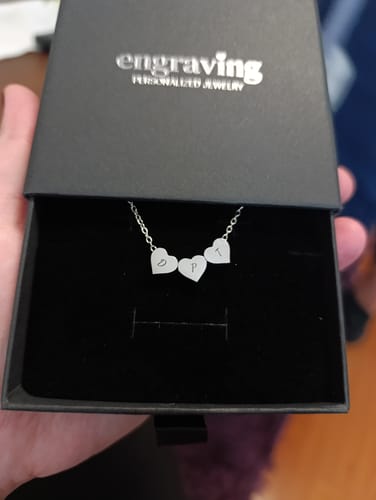 Customer photo review of Necklace: Little Heart