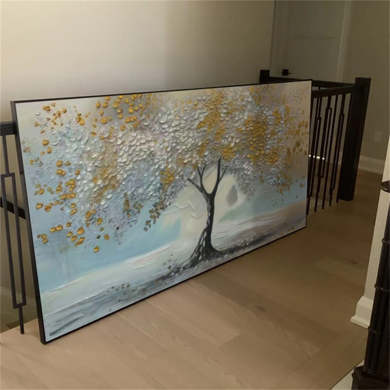 Customer photo review of Tree Abstract Textured Wall Art #TP042
