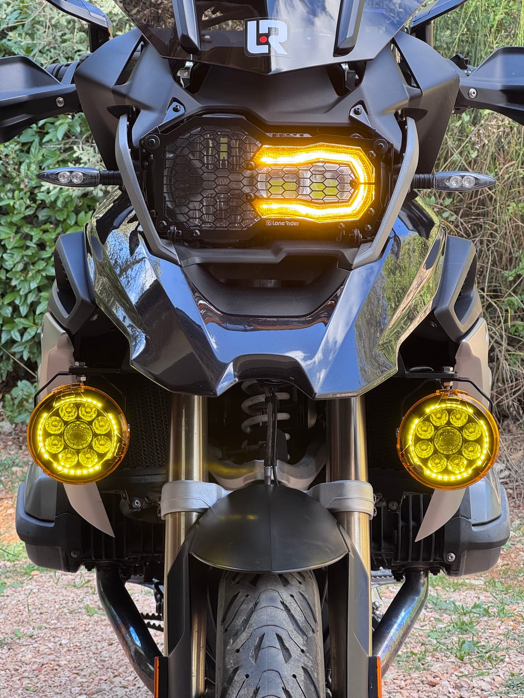 Customer photo review of Side Stand Foot Extension BMW R1200/1250GS/Adventure