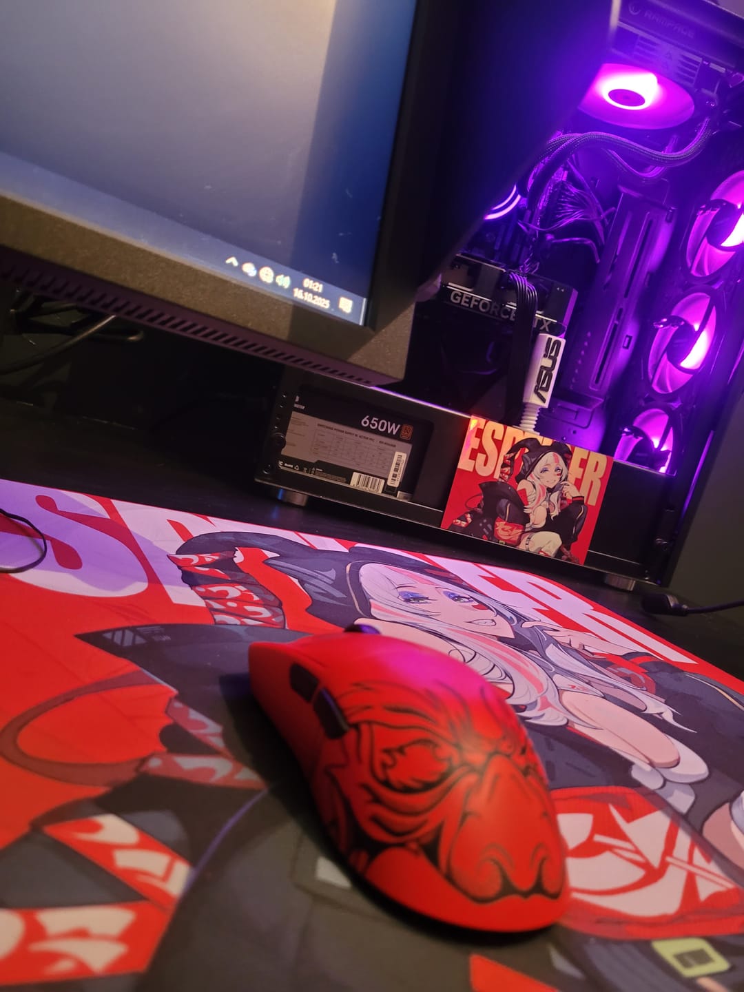 Customer photo review of ESPTiger Tang Dao Pioneer Series Mousepad