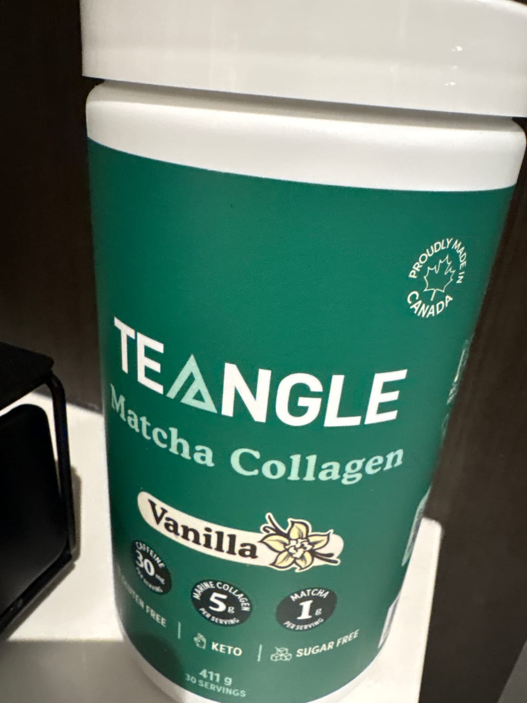 Customer photo review of Teangle - Matcha Collagène 333g - 411g