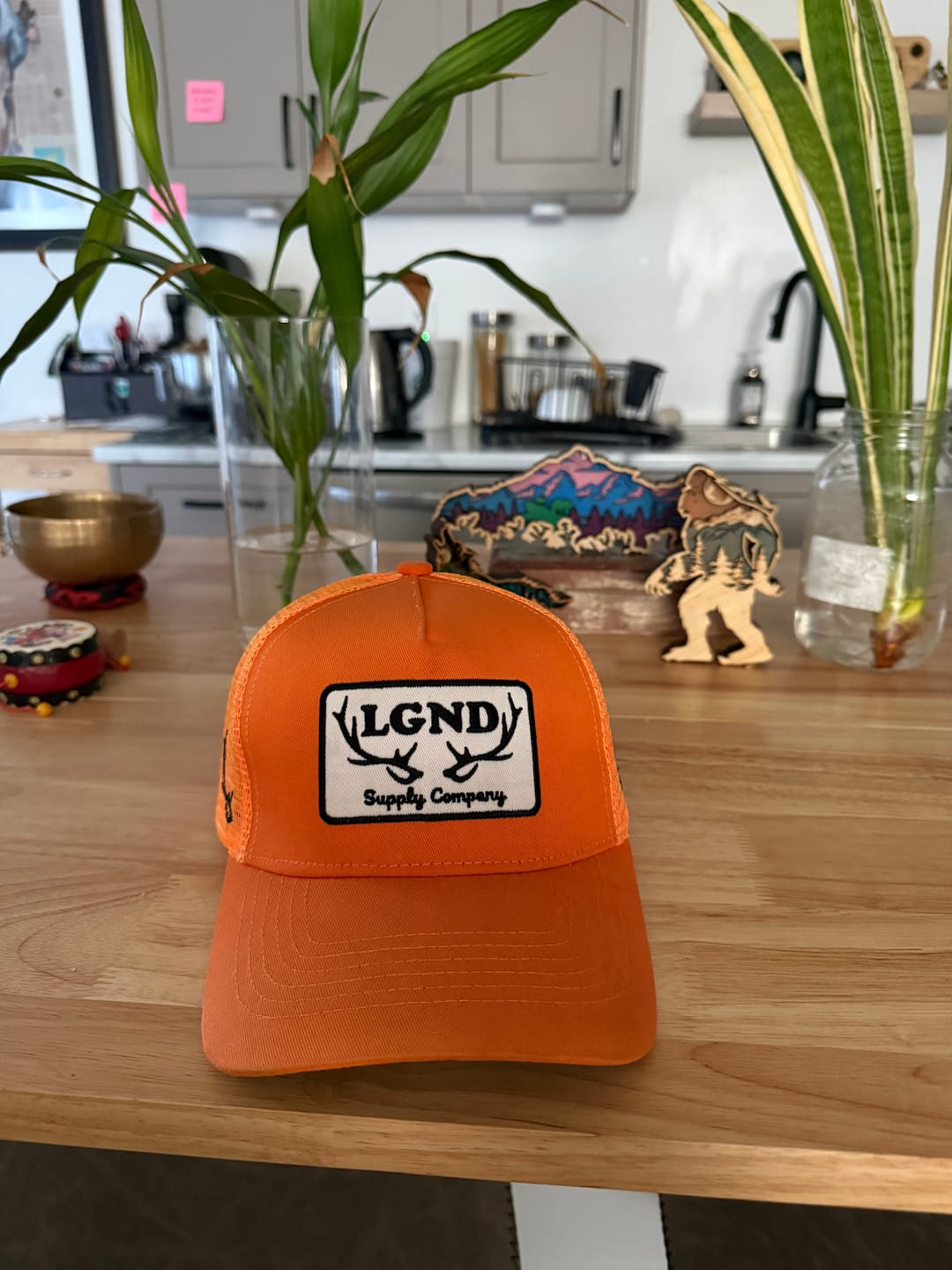 Customer photo review of Hunter Orange Snapback