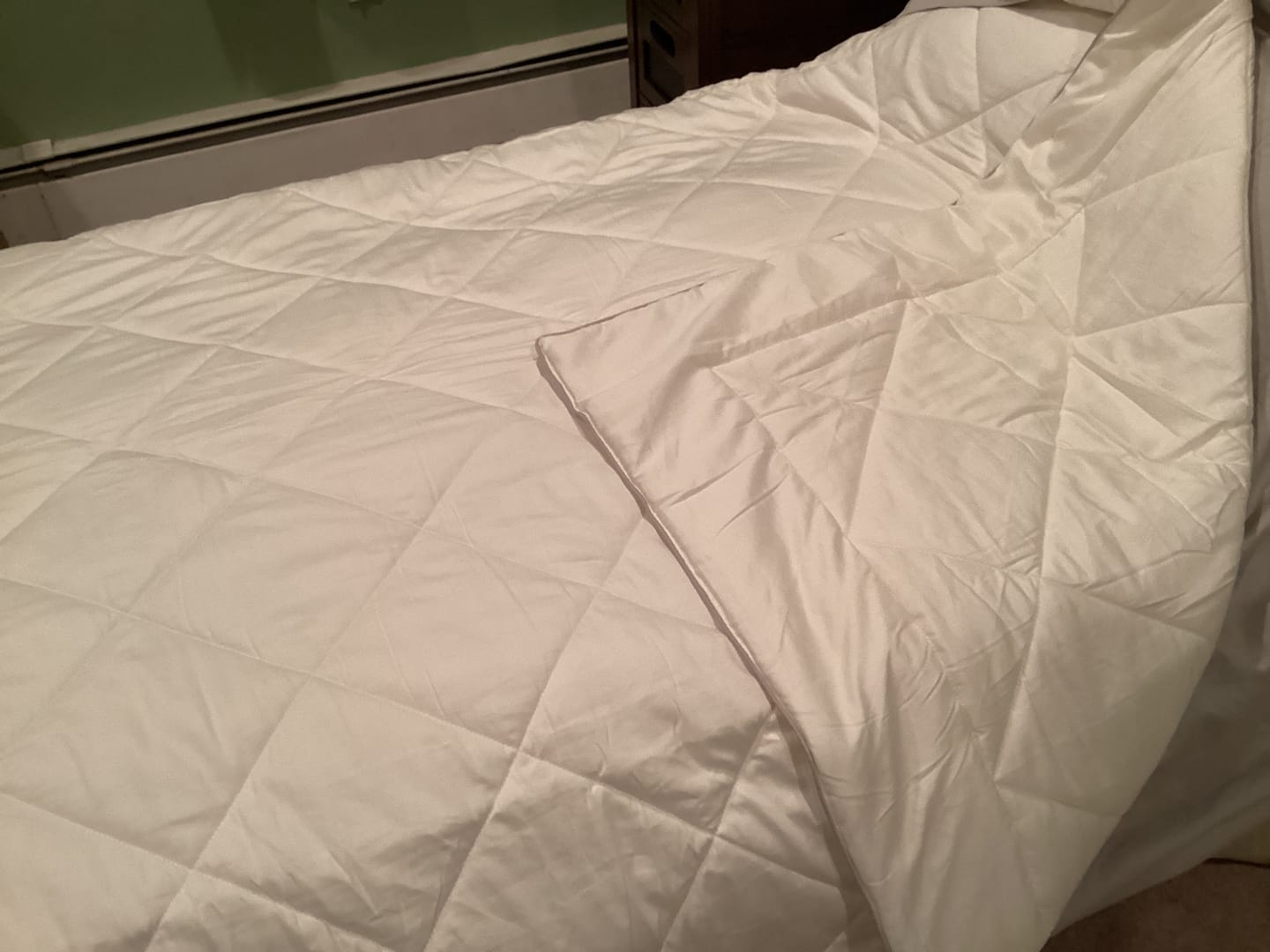 Customer photo review of Wool Comforter