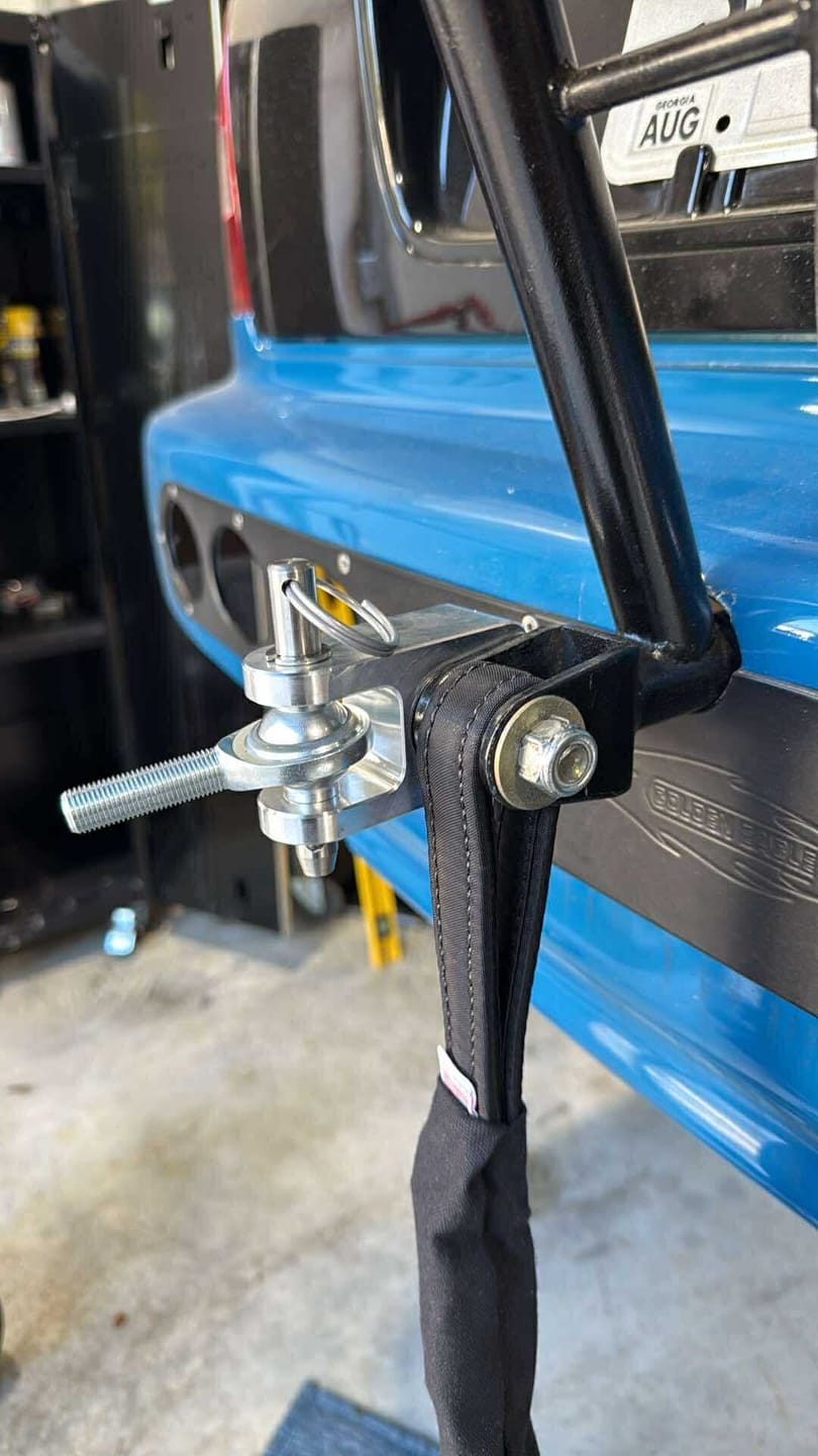 Customer photo review of Billet Push Bar Kit (For Motion Parachute Mount Clevices) 14-00010