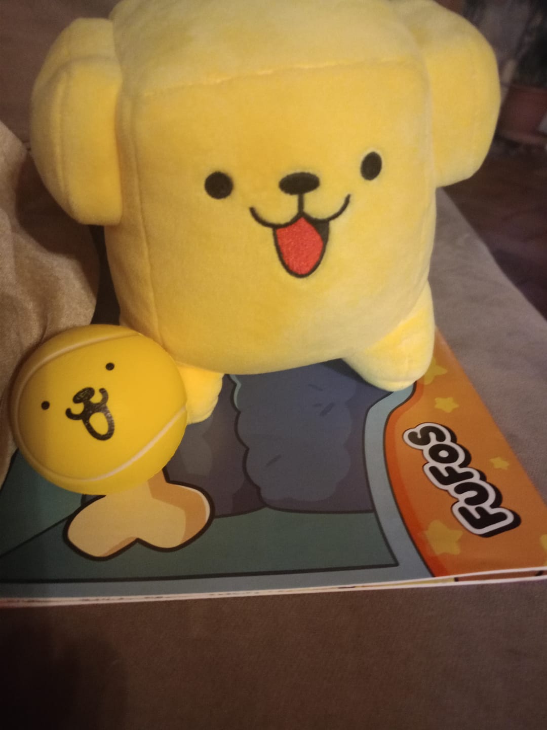 Customer photo review of PREORDINE SEGRETO Peluche Fufus + Albo Fumetti e Risate!