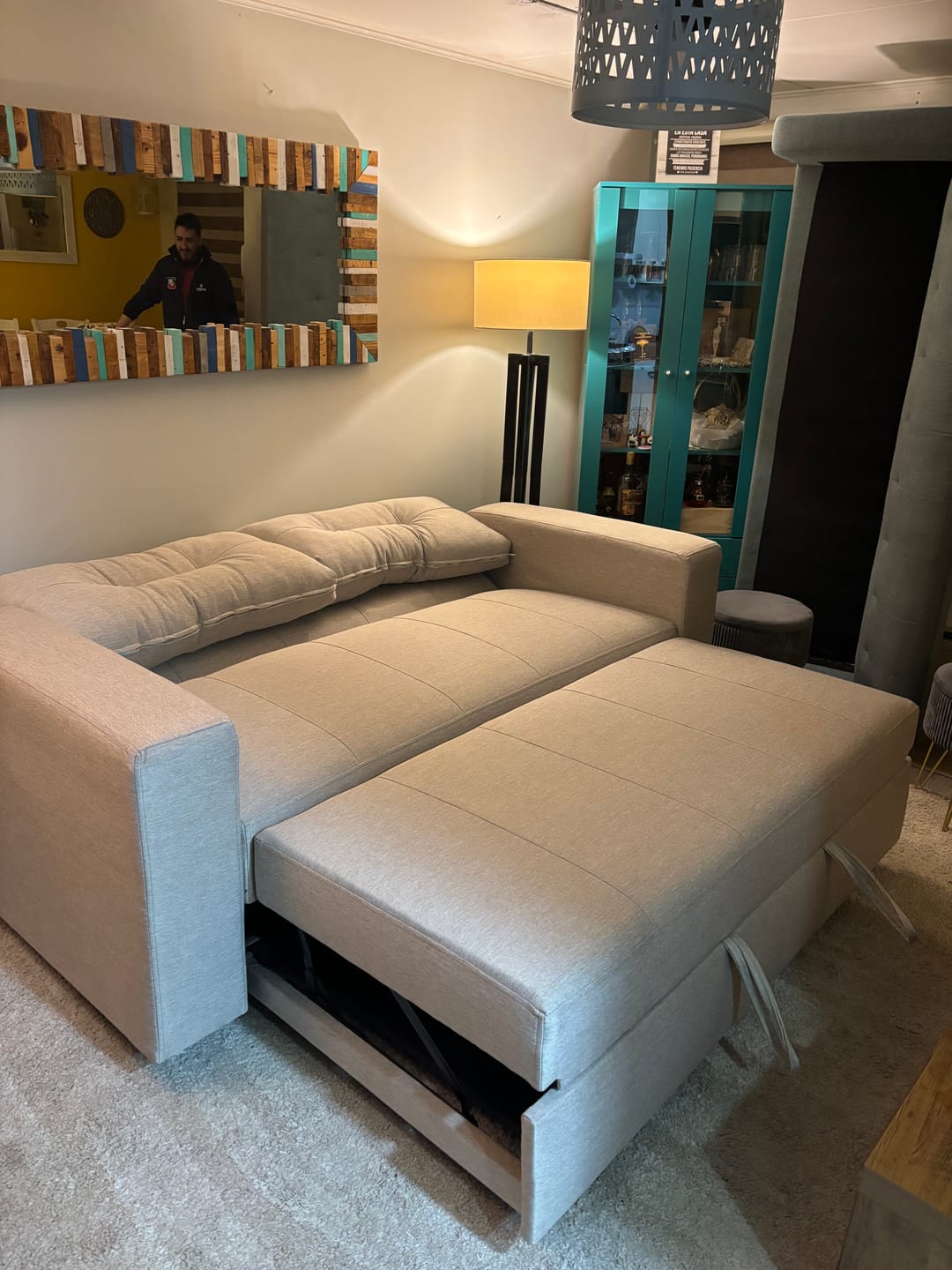 Customer photo review of Sofá Cama Versalles