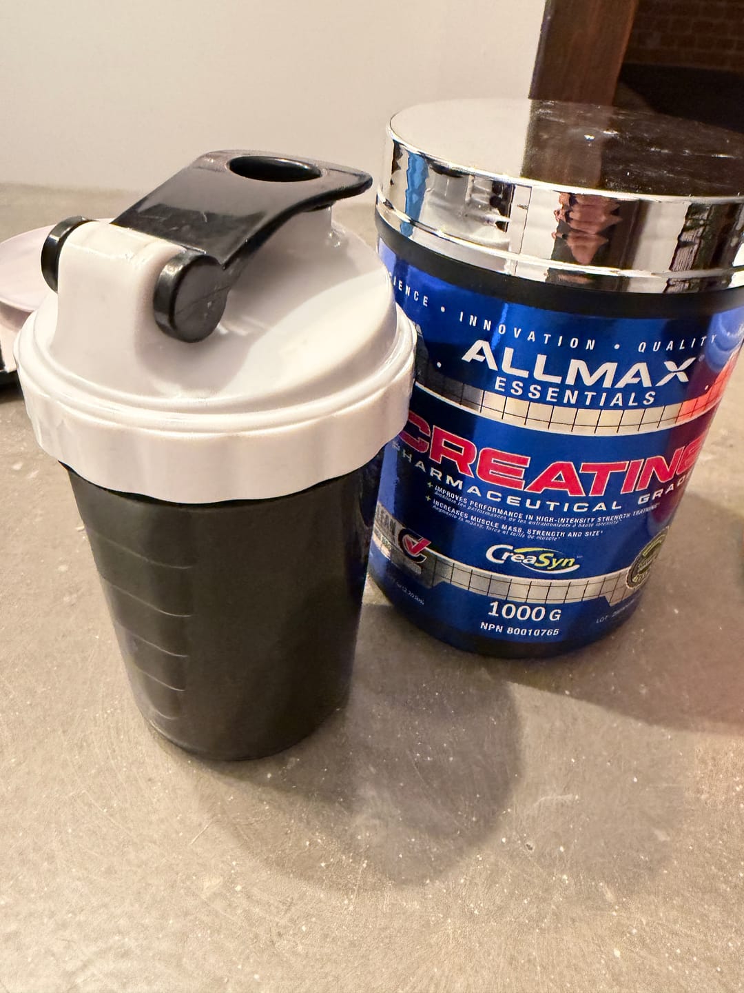 Customer photo review of Allmax - Creatine Monohydrate - 100g-1000g