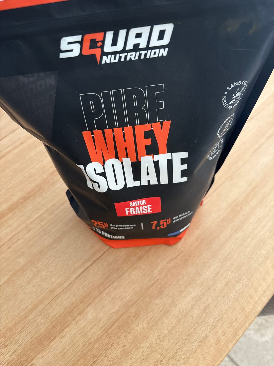 Customer photo review of Pure Whey Isolate (Nouveaux formats)