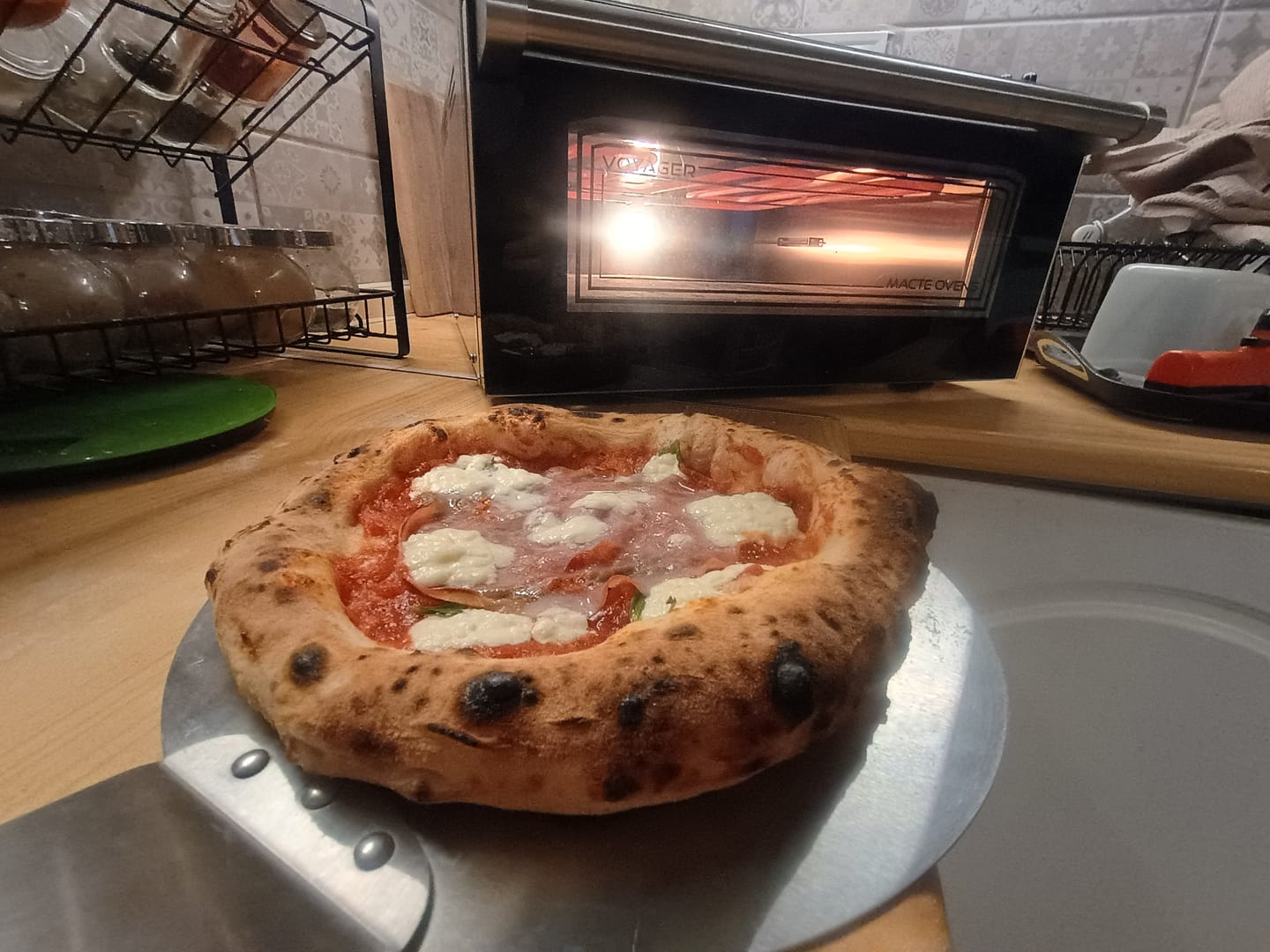 Customer photo review of Macte Ovens Voyager SMART | Forno elettrico per pizza e pane
