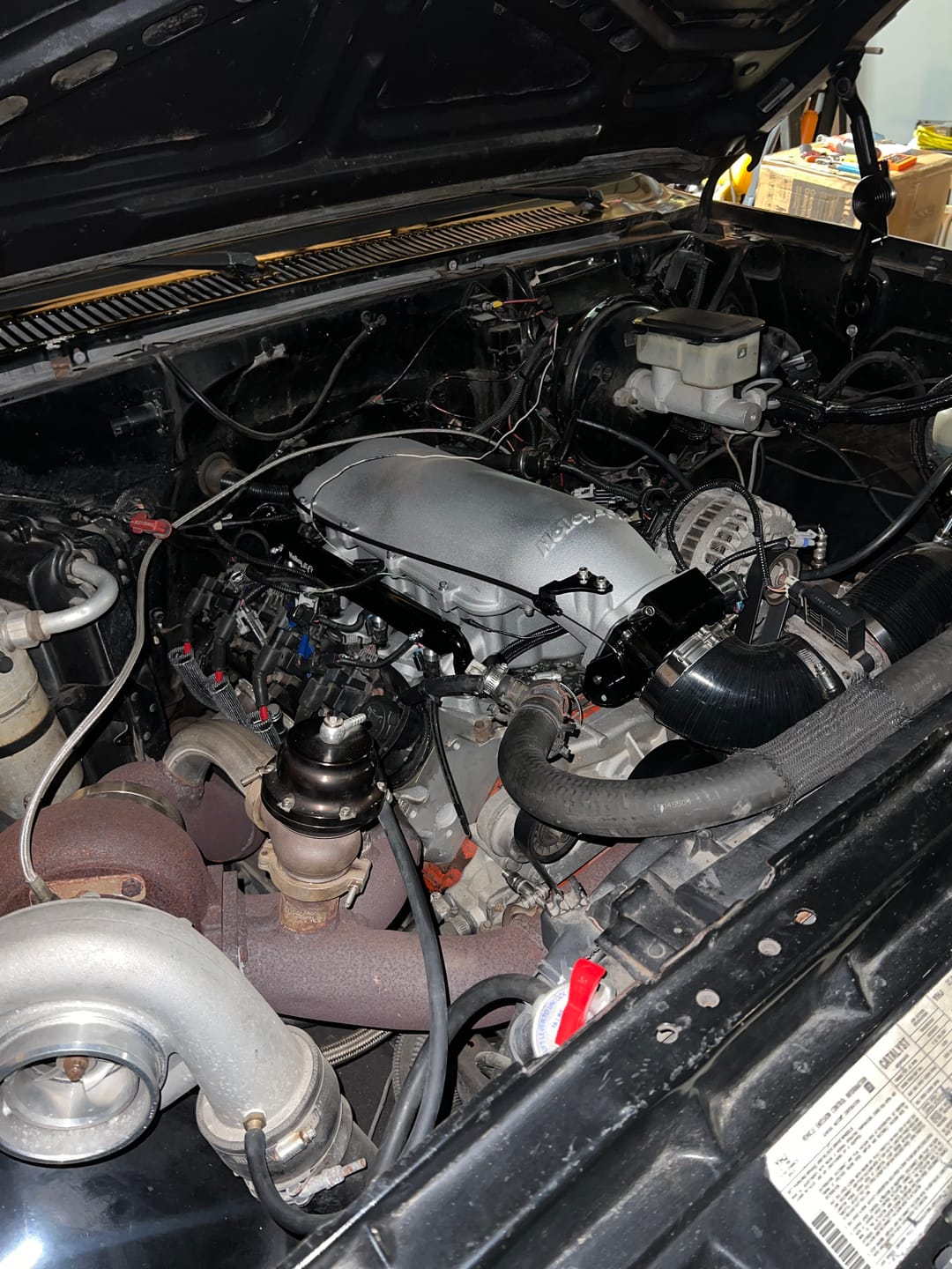 Customer photo review of Motion Raceworks 48" Throttle Cable w/ GM/Ford Pedal Attachment 18-141