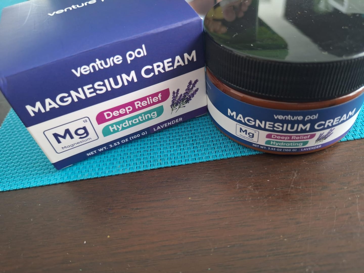 Customer photo review of Topical Magnesium Cream