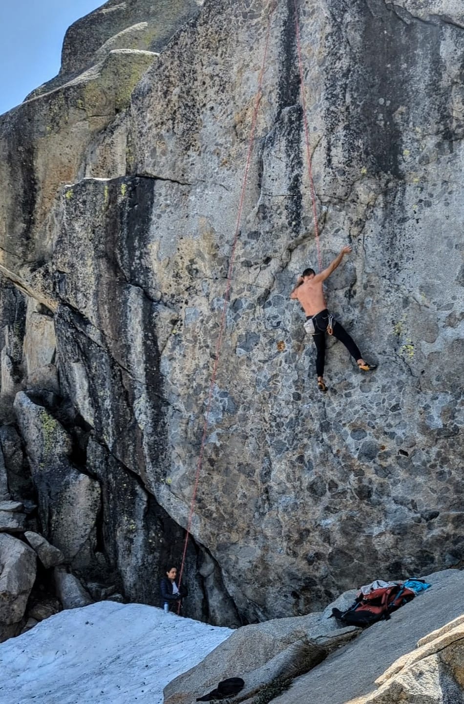 Customer photo review of "Pinch-Cinch" - Lead Rope Solo Backfeed Preventer