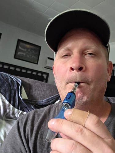 Customer photo review of 3pc Flavor Pack of 1 Gram THC-P Blend Vape Cartridge