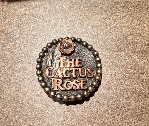 Customer photo review of Custom Concho Design