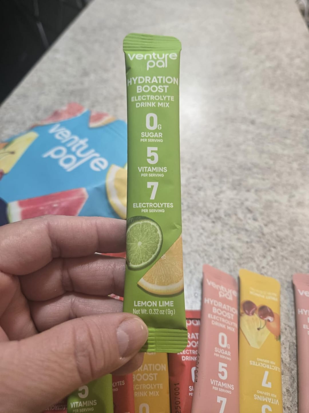 Customer photo review of Sugar Free Electrolyte Powder Packets