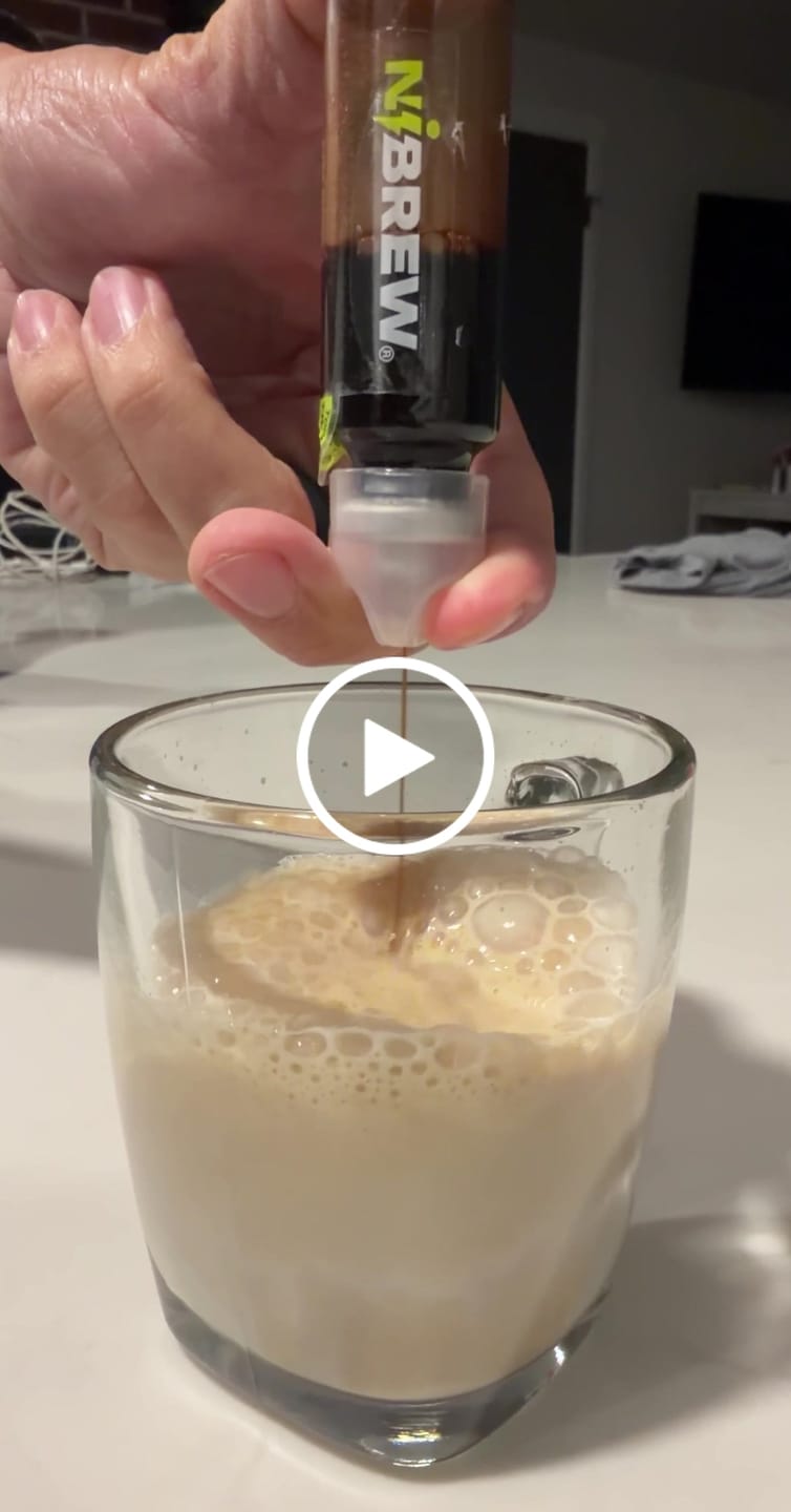 Customer video review of NIBREW: PORTABLE NITRO COLD BREW