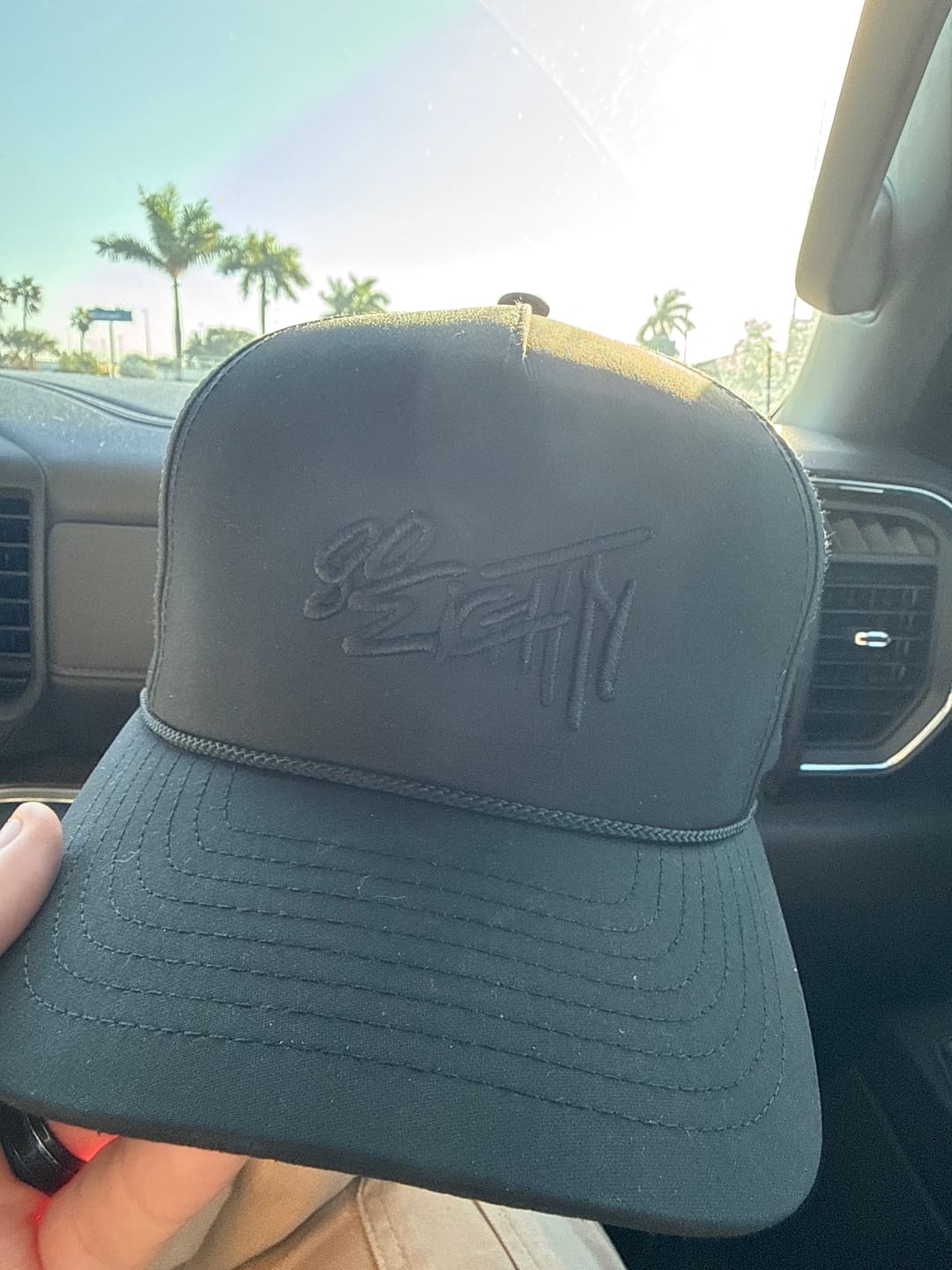 Customer photo review of 80Eighty® Triple Black Hat