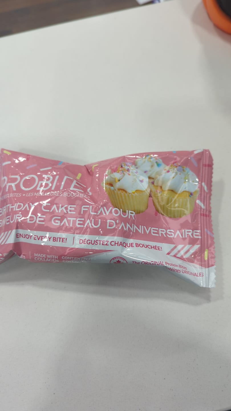 Customer photo review of Probites - Bouchées Protéinées - 100g
