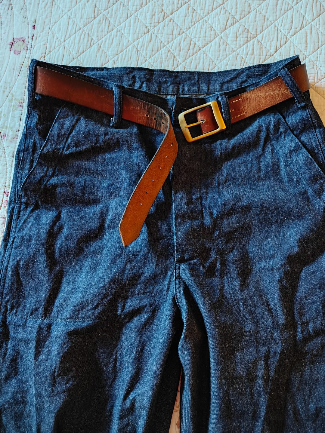 Customer photo review of 1945 USN Dungaree Trousers