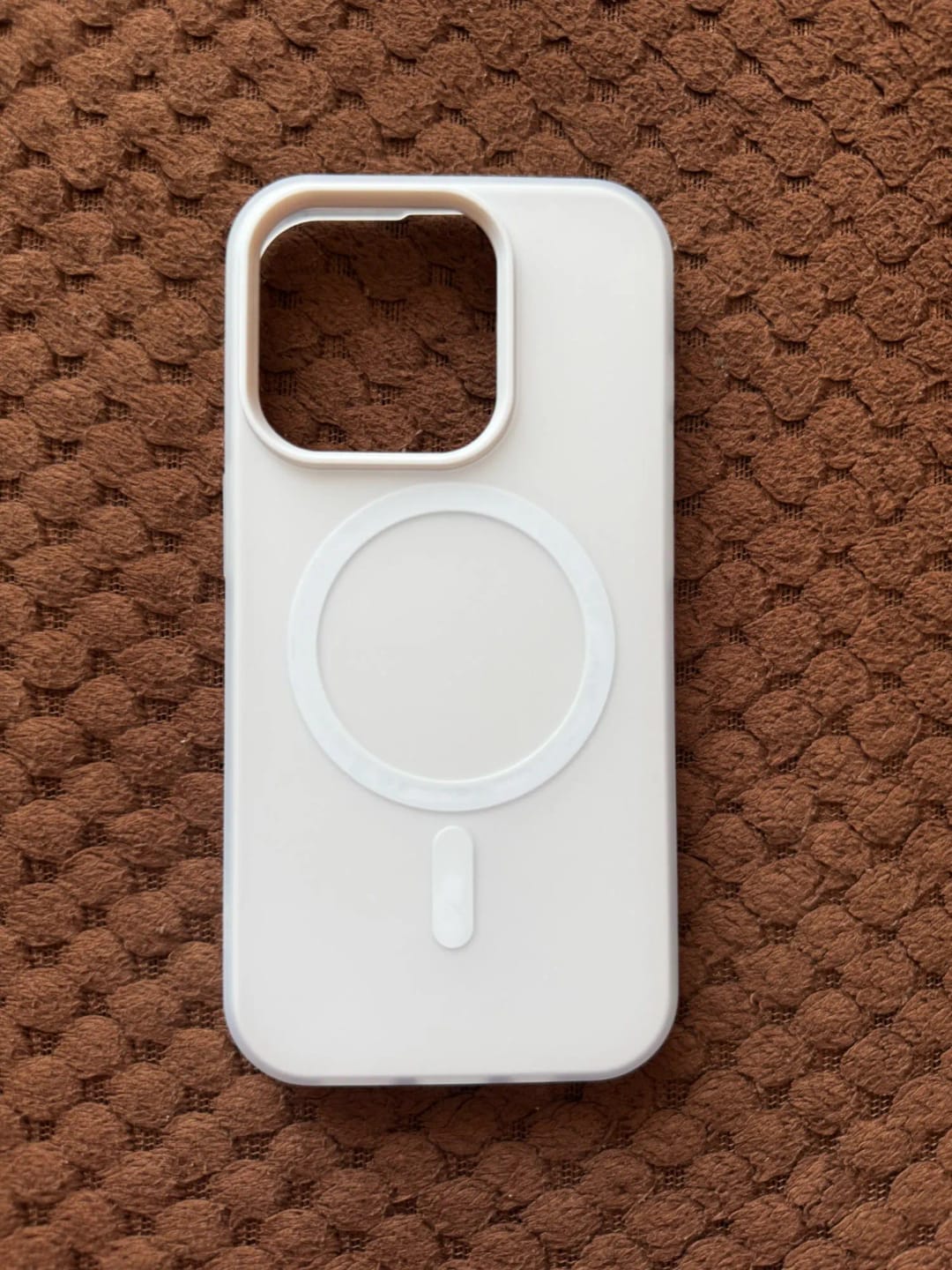 Customer photo review of LuxuryKase Magnetic Silicone Candy Case | Mag-Safe Compatible | Slim Protective Case | Lightweight & Flexible | Wireless Charging | Soft Matte Finish For iPhone