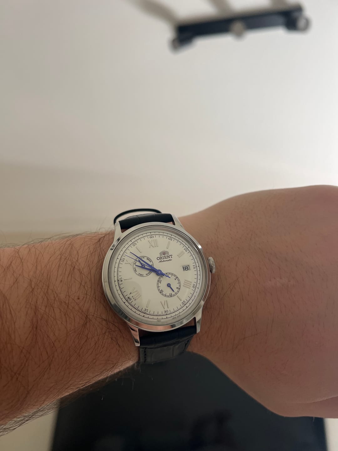 Customer photo review of Reloj Orient Bambino RA-AK0701S30B Bambino Ver. 8 40,5 mm