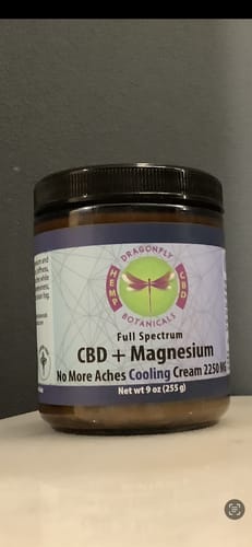 Customer photo review of CBD + Magnesium No More Aches Full Spectrum Topical Cream