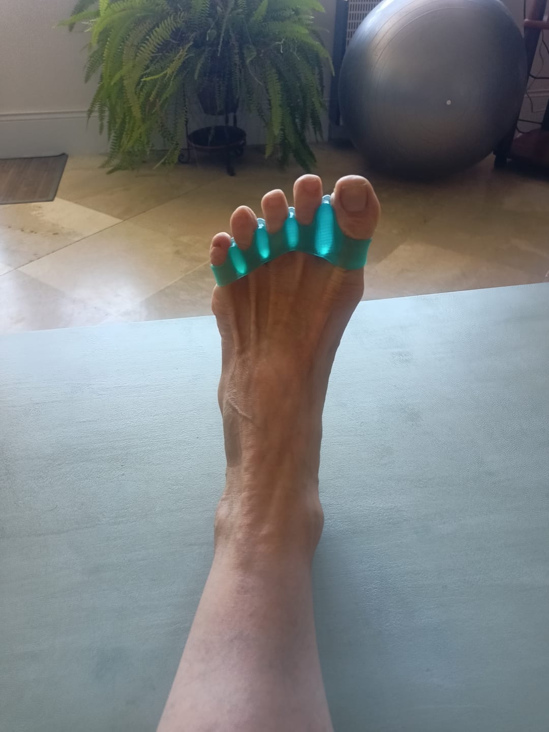 Customer photo review of Separadores de dedos- ADVANCED