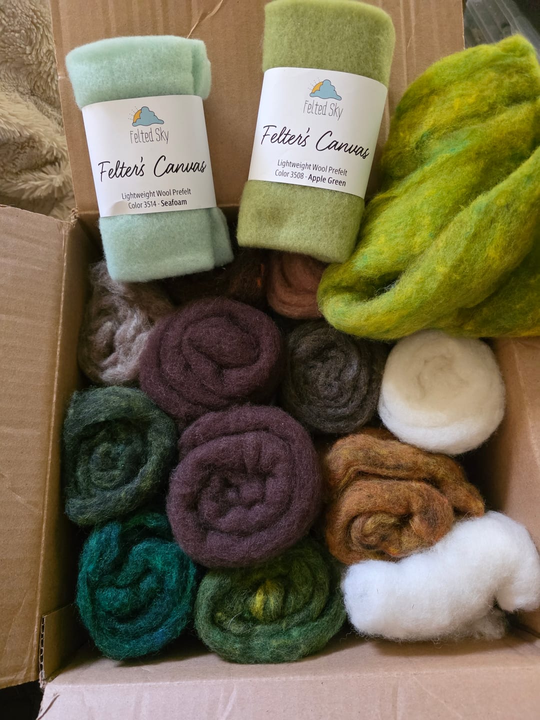 Customer photo review of Felter's Palette - 1 oz.
