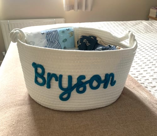 Customer photo review of Basket Size