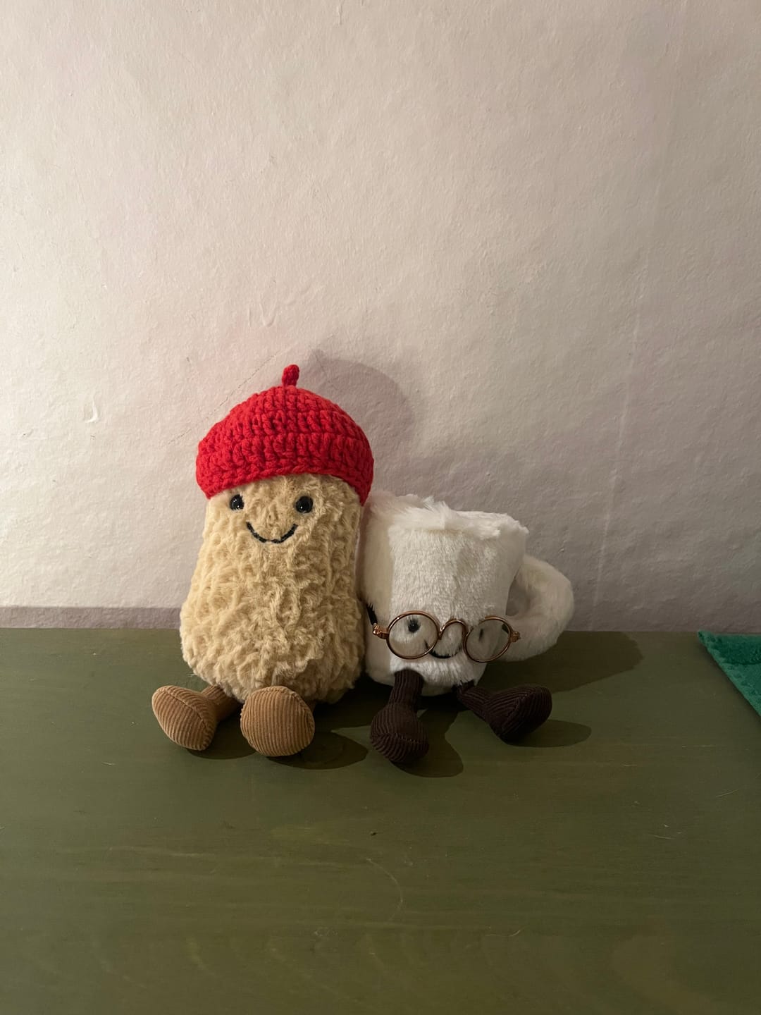 Customer photo review of Mini Glasses Set for Jellycat Plush – Stylish Accessories for Your Little Friend