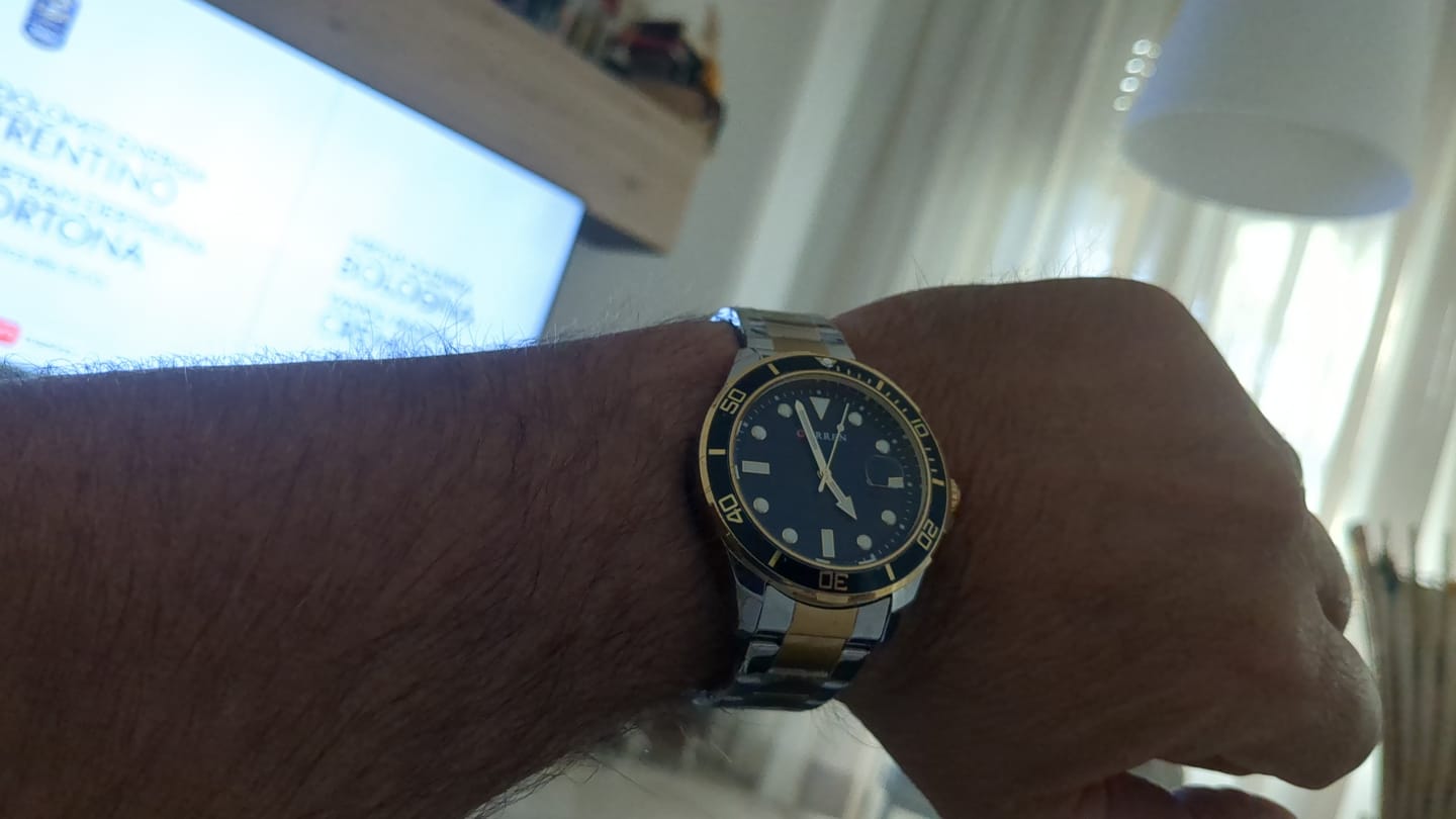 Customer photo review of Curren Sub® orologio uomo acciaio