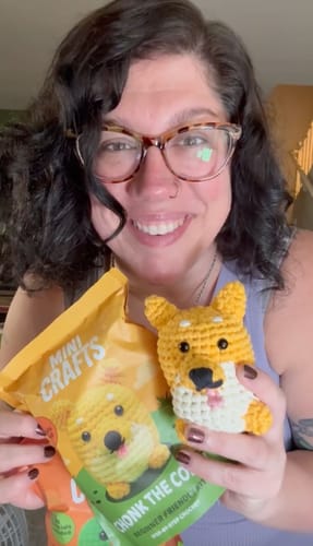 Customer photo review of Mini Crafts™ Learn-To-Crochet Kits
