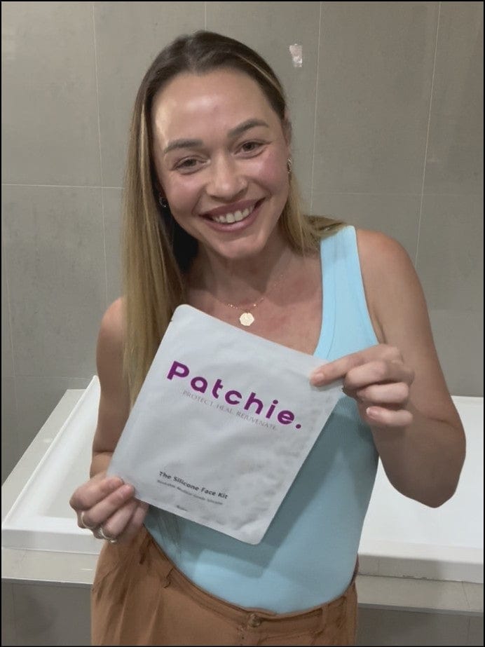 Customer photo review of Full Face Silicone Patch Kit