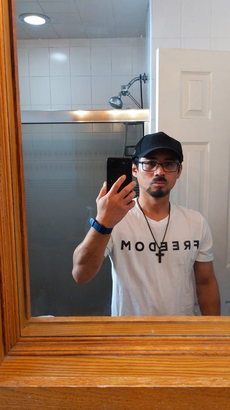 Customer photo review of Freedom CK T-Shirt