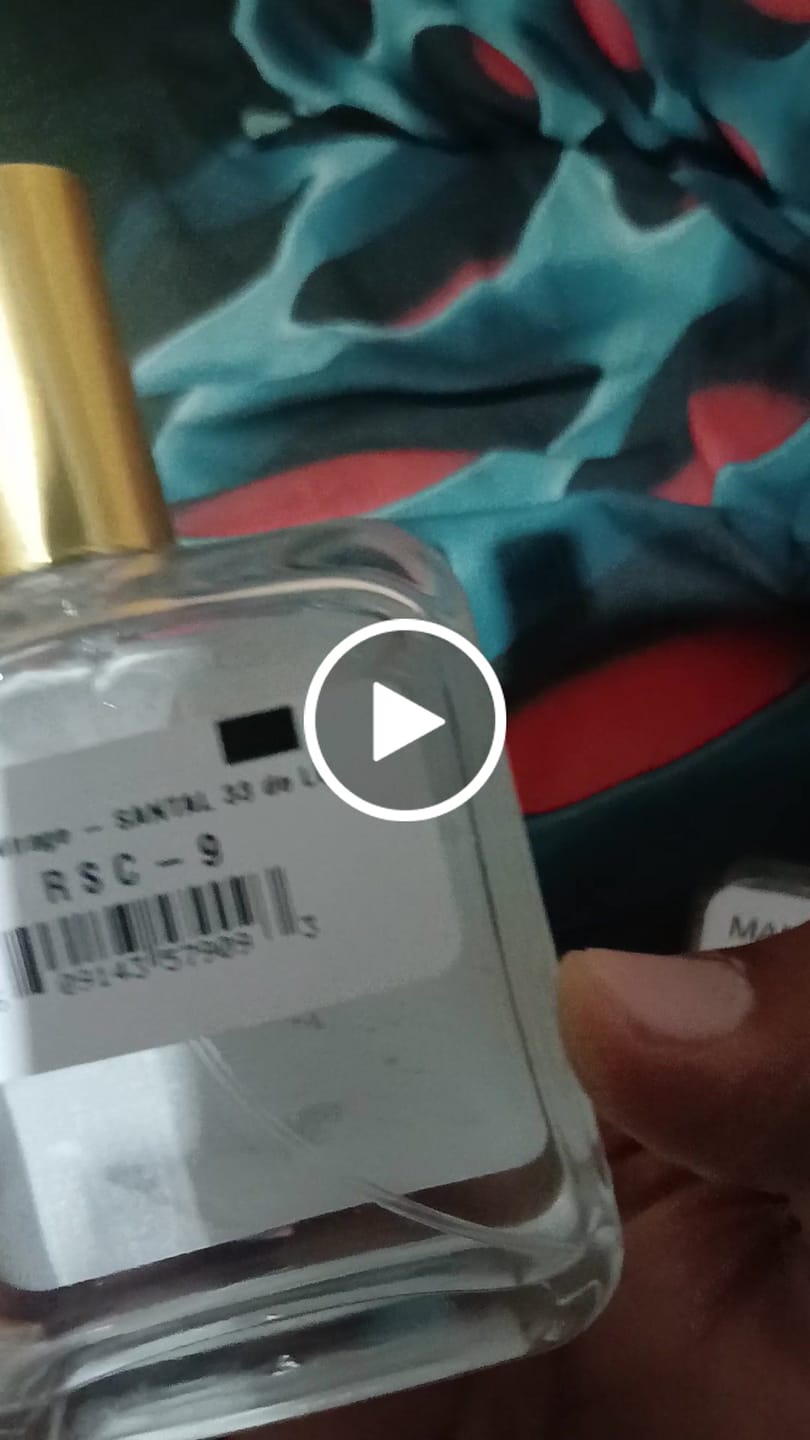 Customer video review of Desert Mirage - Inspirado en SANTAL 33 de LE LABO 100ml-