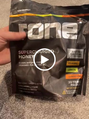 Customer video review of VARIETY PACK - 100mg Caffeine - SuperCharged Honey (20-Pack)