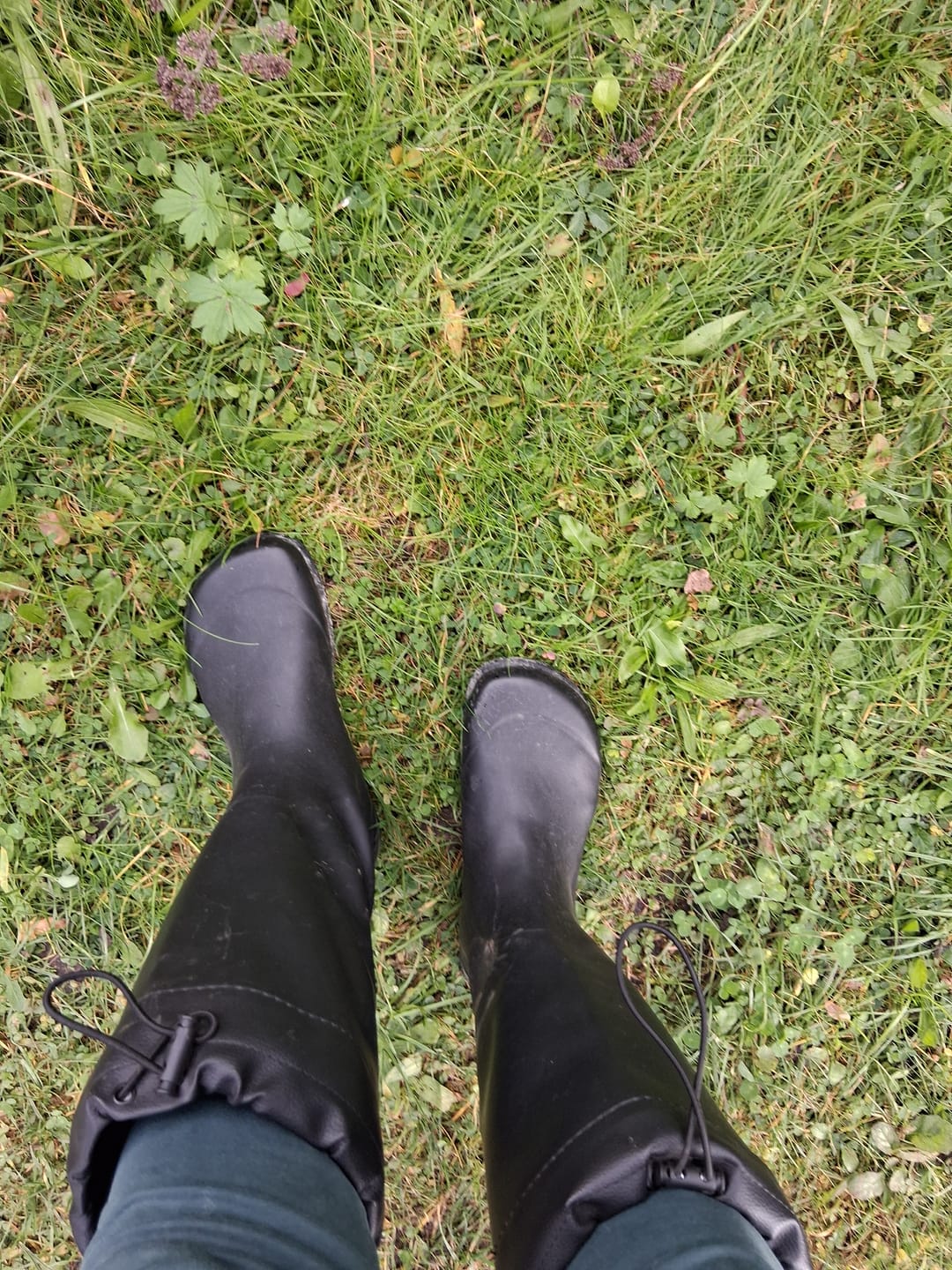 Customer photo review of Vaistoa Katve 2 | Rubber Barefoot Rain Boots