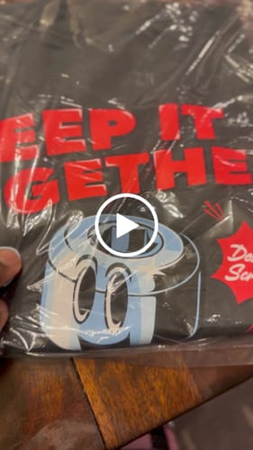 Customer video review of SCREW IT (LIMITED EDITION) OVERSIZED BOX TEE