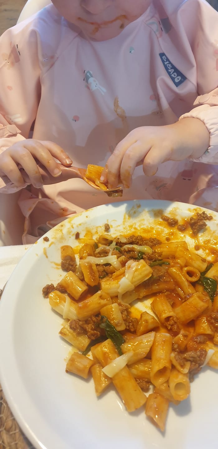 Customer photo review of NEW Attachable Weaning Cutlery