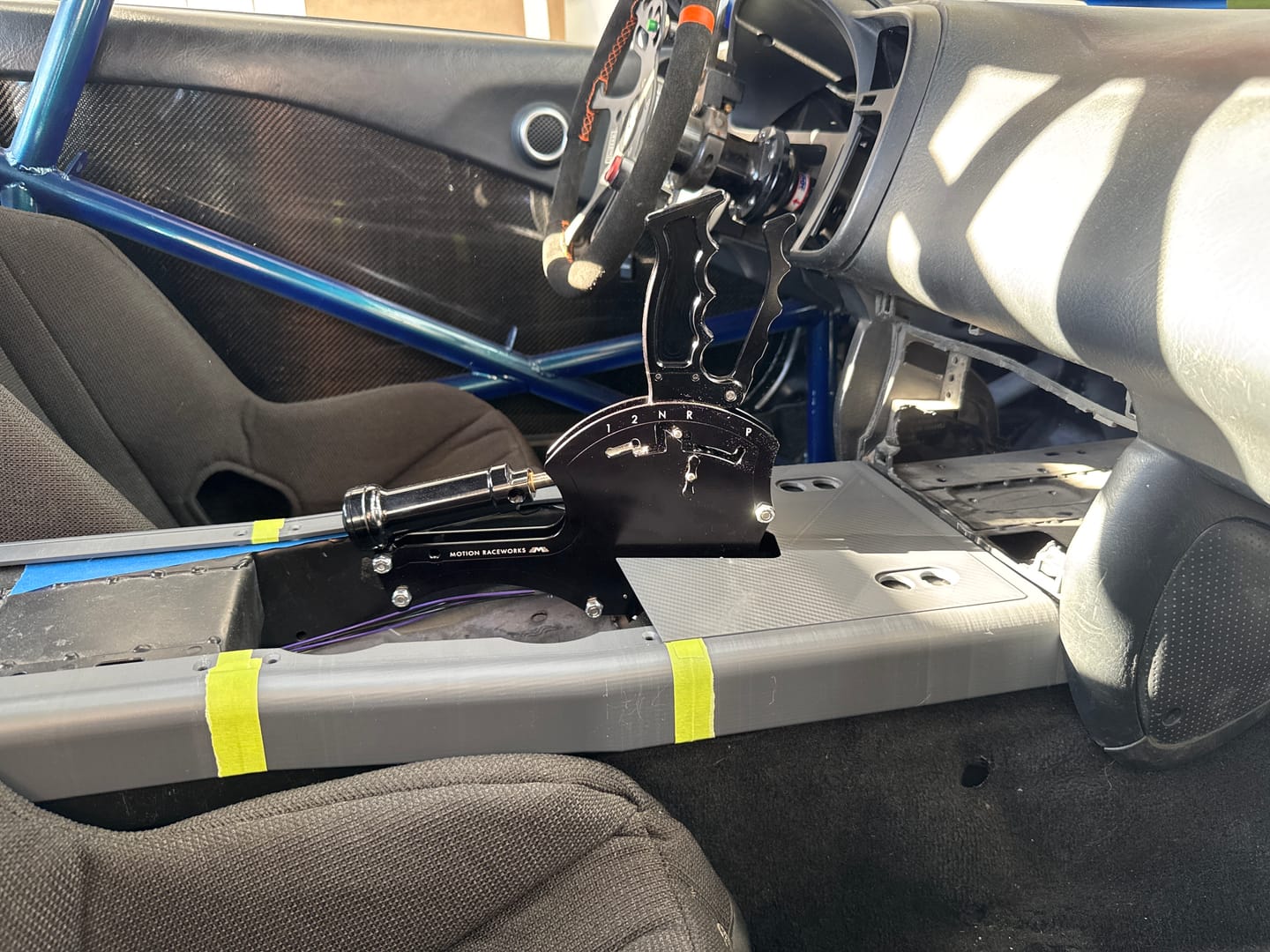 Customer photo review of Powerglide Operator Series Billet Shifter Rear Exit