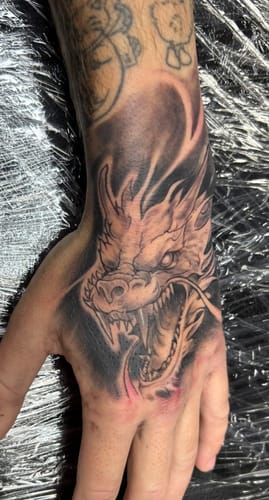 Customer photo review of TattooNumbx Numbing Cream