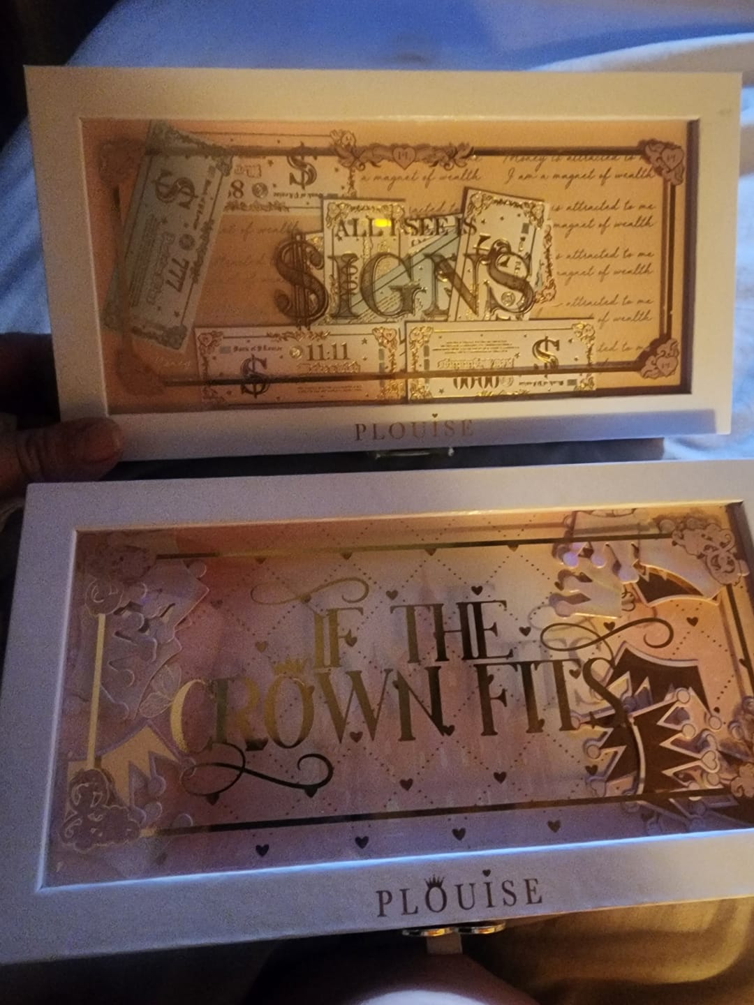 Customer photo review of P.Louise All I See Is $igns 42 Pan Palette