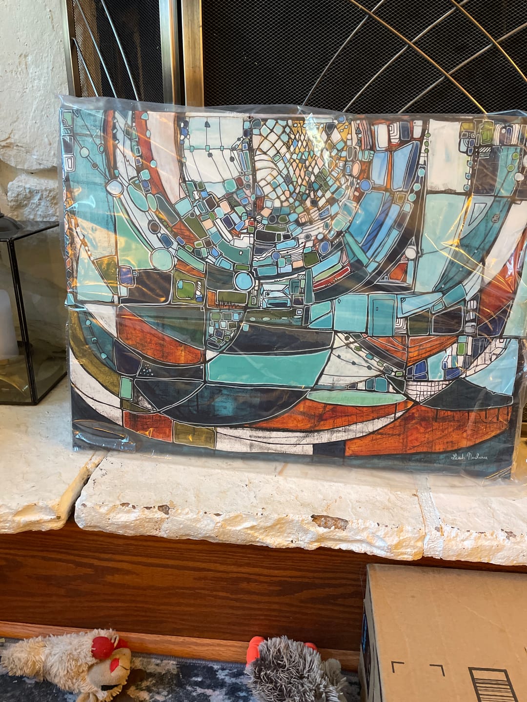 Customer photo review of "The Dark Side of the Moon" Fine Art Print
