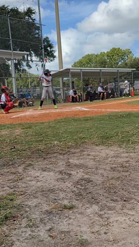 Customer photo review of Jax Batting Gloves | Cotton Candy | Strap Cuff