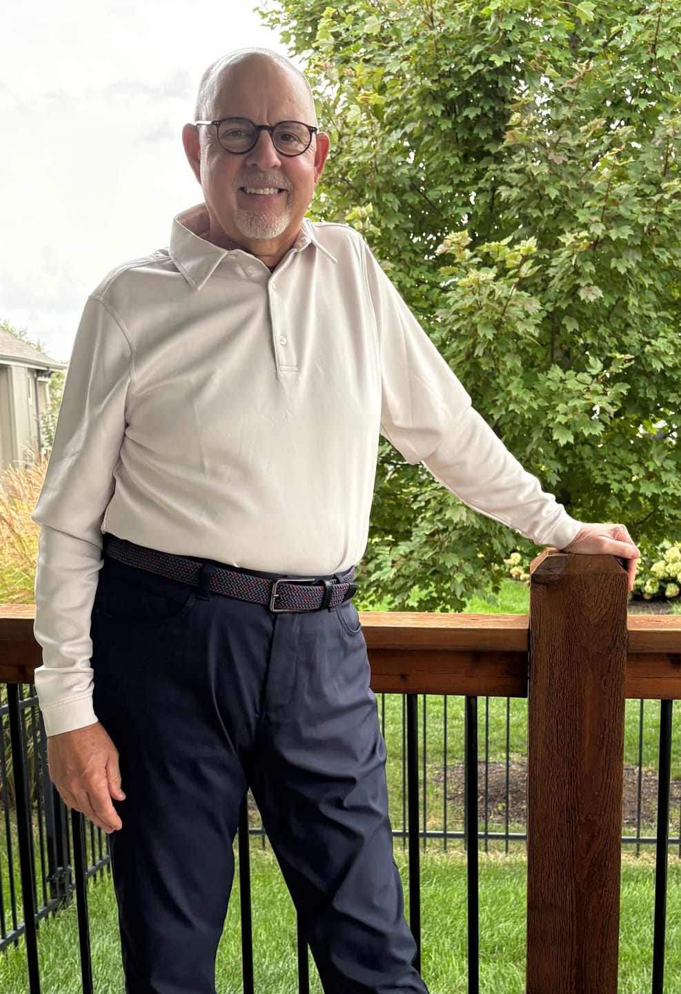Customer photo review of Infinity Polo Long Sleeve