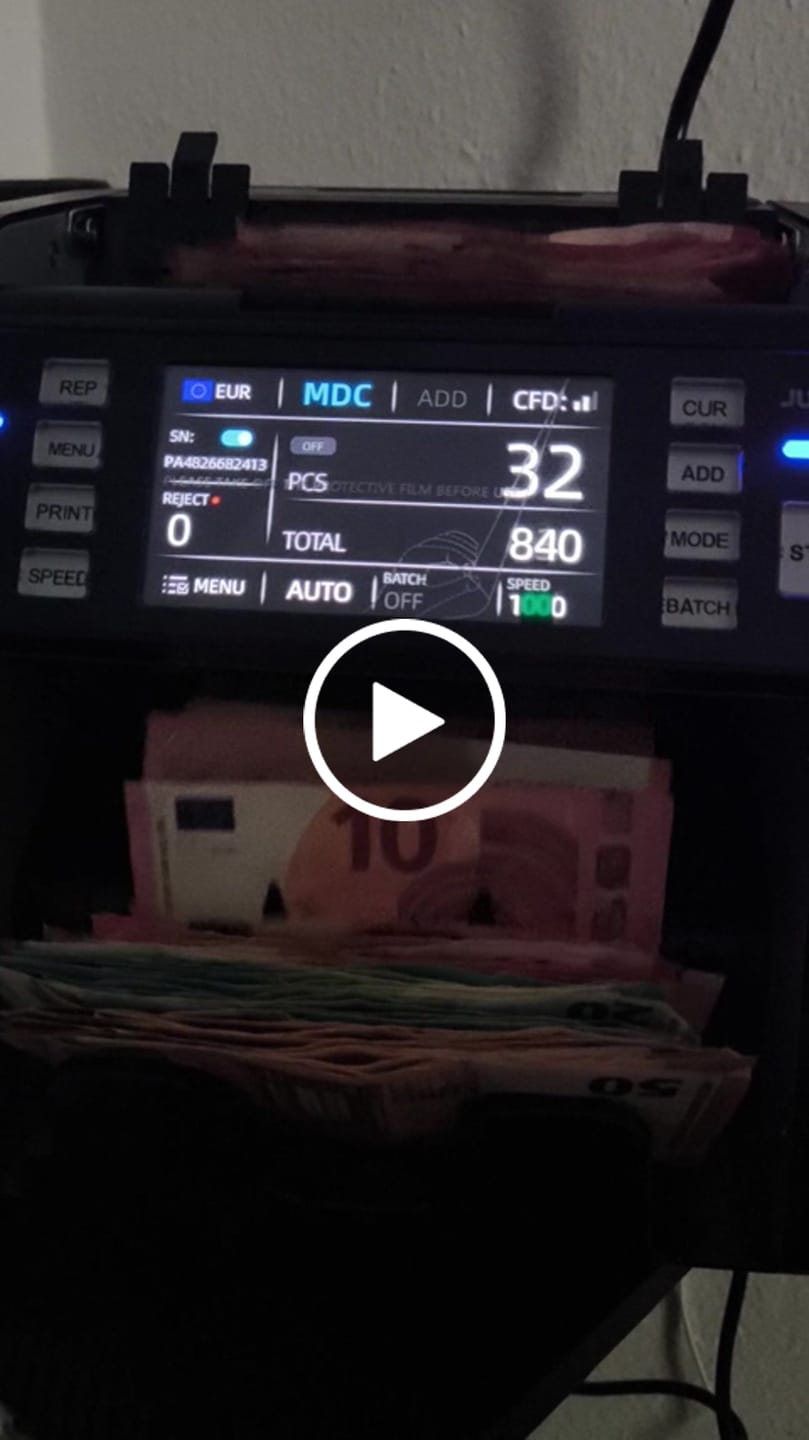 Customer video review of Jubula MV-550 Banknote Value Counter