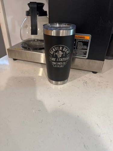 Customer photo review of (6 Pieces) Laser Engraved Tumbler | 20 oz