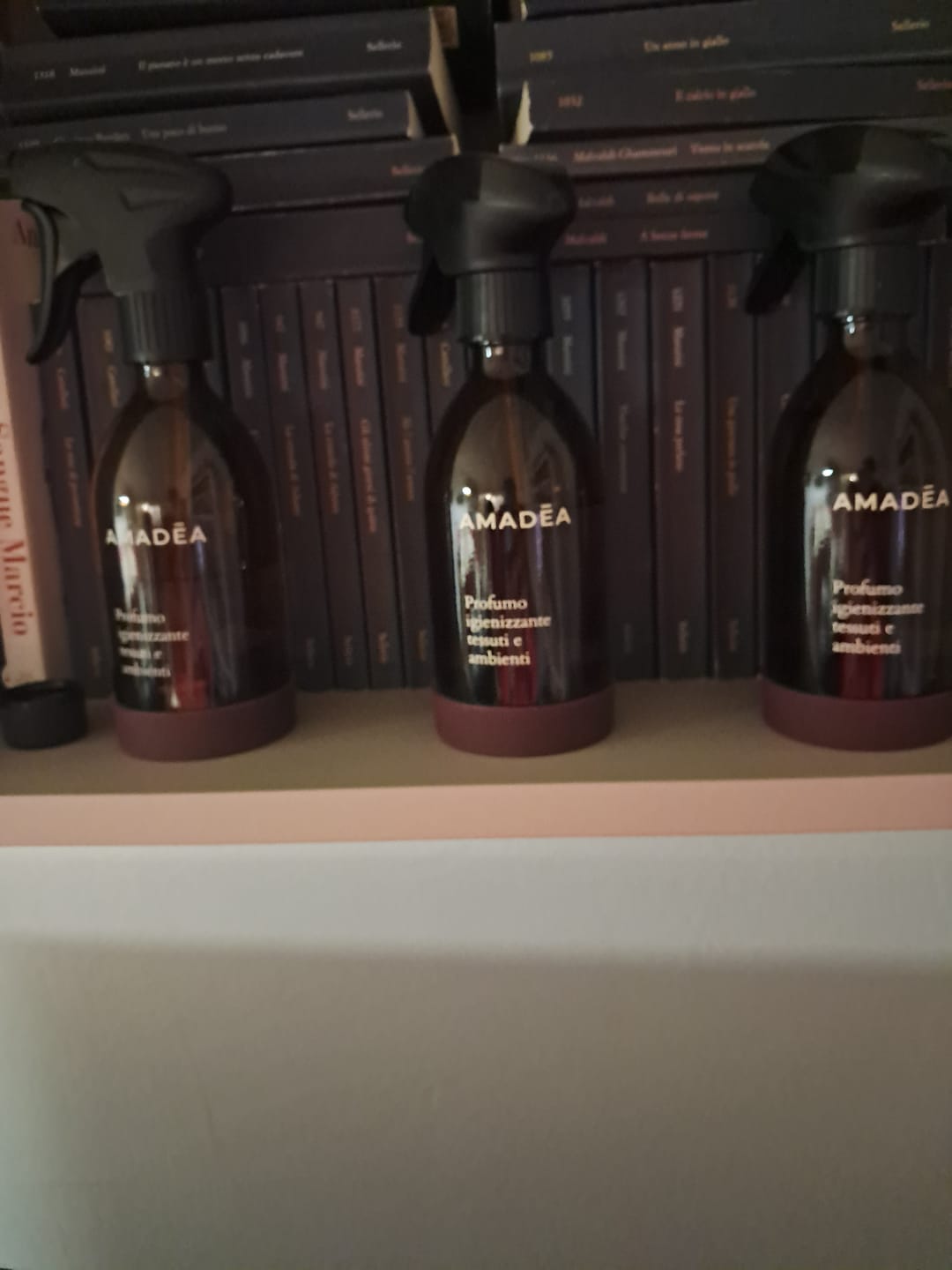 Customer photo review of Profumo "Baci di Talco" - Igienizzante tessuti e ambienti 300ml