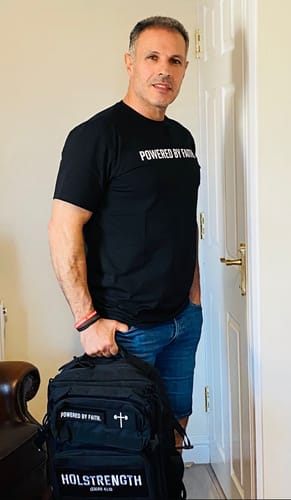 Customer photo review of HolStrength 45L Tactical Backpack