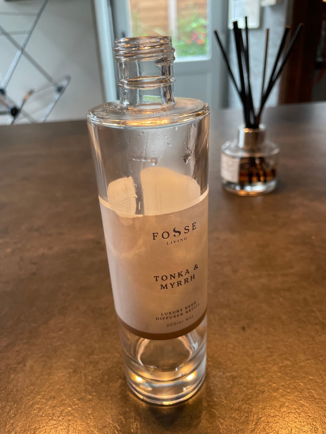 Customer photo review of Tonka & Myrrh Reed Diffuser Refill 200ml